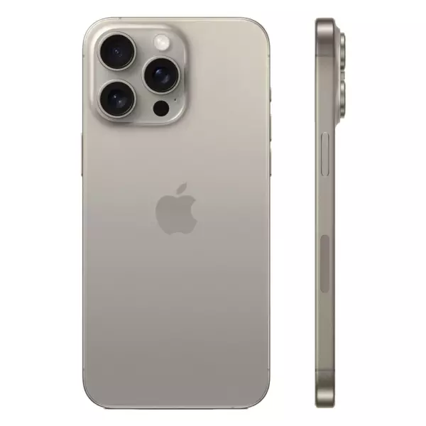 Смартфон Apple iPhone 15 Pro 1TB, Natural Titanium (без Rustore)