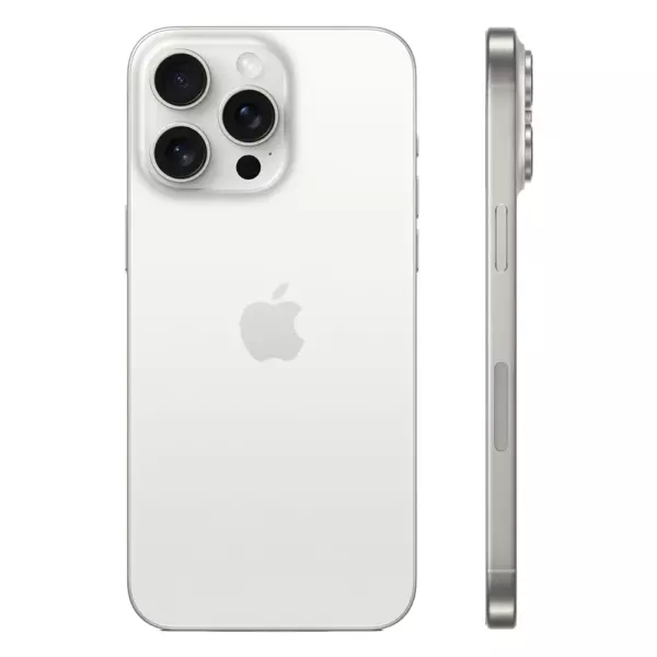 Смартфон Apple iPhone 15 Pro 256GB, White Titanium (без Rustore)